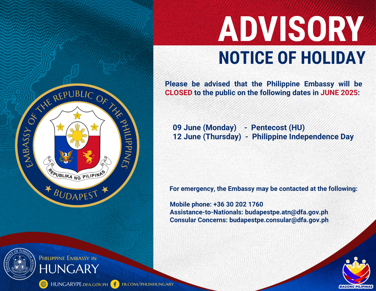 Notice of Holiday June 2025